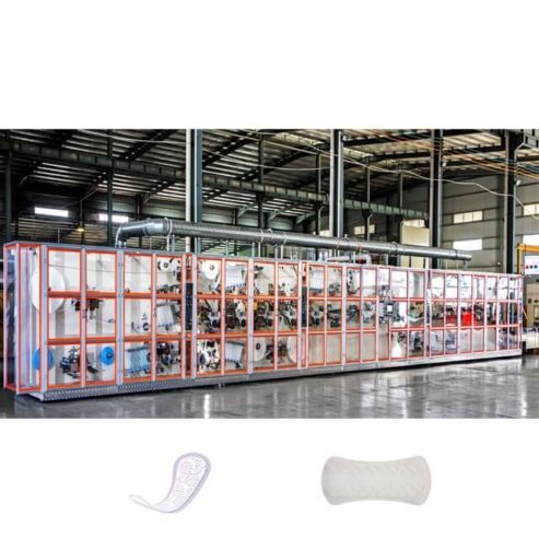 Professional PLC Control Adult Diaper Production Line
