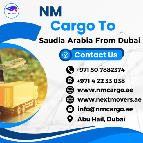 Shipping From Dubai To Saudi Arabia