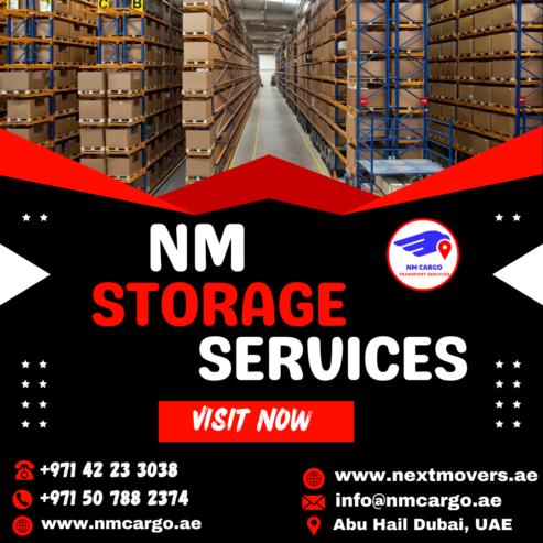 Storage Services in Dubai, UAE