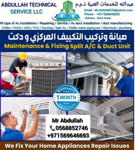 Air Conditioner Installation Repairing Service