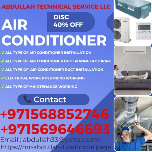 Air Conditioner Installation Repairing Service